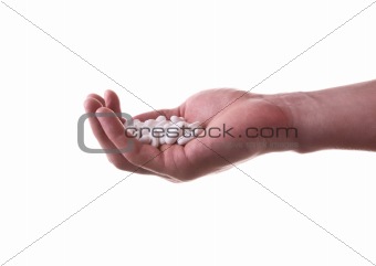 Hand With Pills