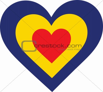 Romania Heart