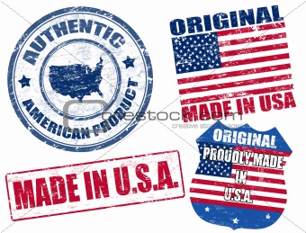 Made in USA stamps