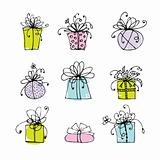 Gift box icons for your design