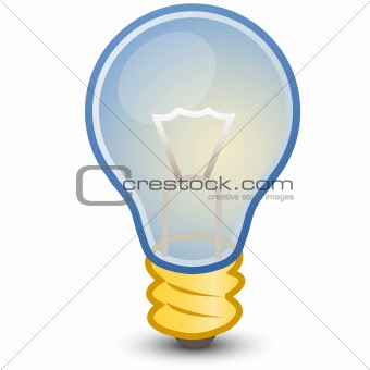 Light bulb web icon