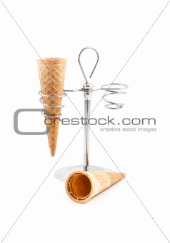 Empty wafer cone