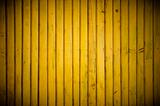 Yellow wood wall