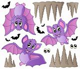 Cartoon bats collection