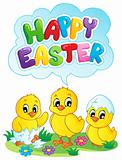 Happy Easter sign theme image 5