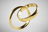 Golden wedding ring
