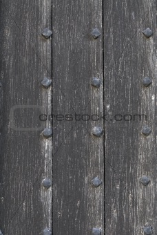 Texture Photograph of Medieval Church Door.