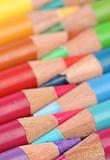 Group of color pencils