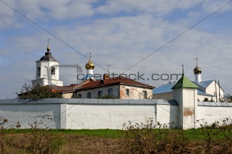 Old russian orthodox monastery