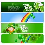 Patrick's Day Ad Banners