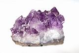 violet Druze amethyst crystals