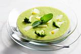 mix potato and broccoli soup
