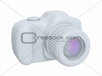 white camera