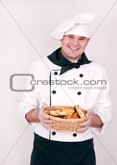 chef with buns