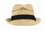 Straw hat, isolated