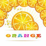 Slices orange