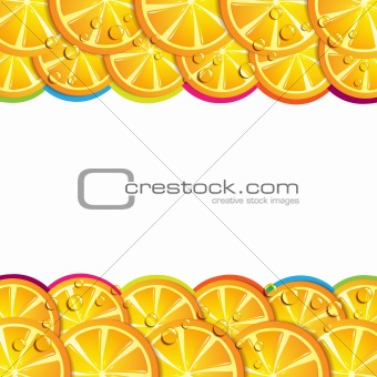 Slices orange