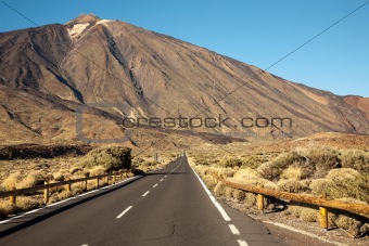 Open Road on Tenerife