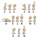 Can You Hear Me Now in Sign Language
