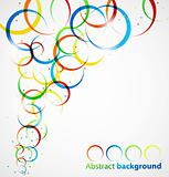 Abstract circle colorful background. Vector illustration eps10