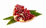 Part of pomegranate