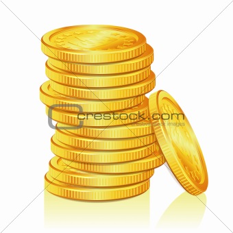 Stack of Gold Coins