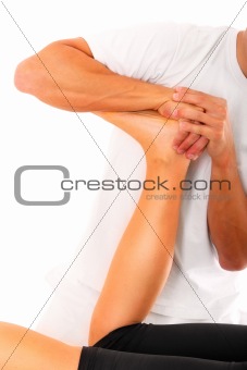 Professional leg treatment