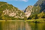 Canyon of Mountain River near Split, Croatia