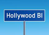 Hollywood Bl sign