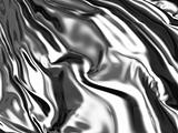 Abstract background - folded elegant silver satin