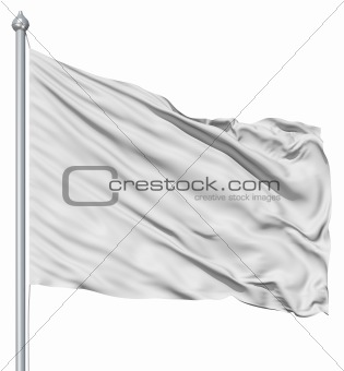 Wavy white textile background with rippled effect