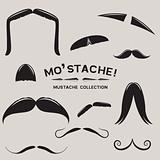 Mustachio! Vector Mustache Set