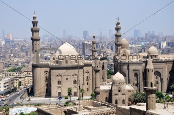 Scenery of the famous castle in Cairo,Egypt