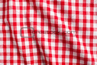 white and red checkered background