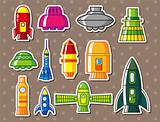 spaceship stickers