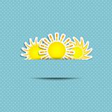 Sun Symbol Background
