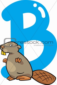 B for beaver