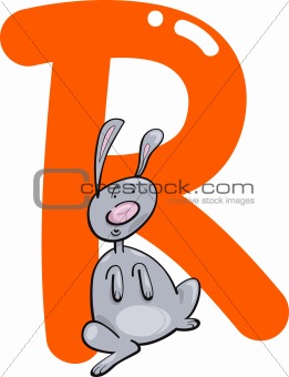 R for rabbit