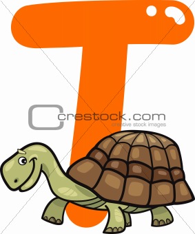T for turtle