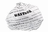 wastage is also a loss of