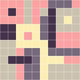 geometric seamless pattern with square 