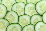 Cucumber slices background