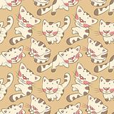 Seamless pattern - kittens