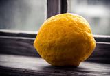 Close up of a lemon