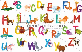 animals alphabet