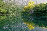 Beautiful Reflection on the River near Split, Croatia