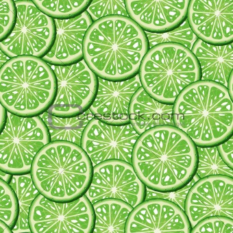 Limes seamless background