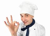 chef making ok sign