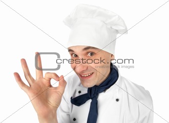 chef making ok sign