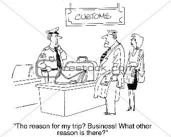 Business Trip Cartoons